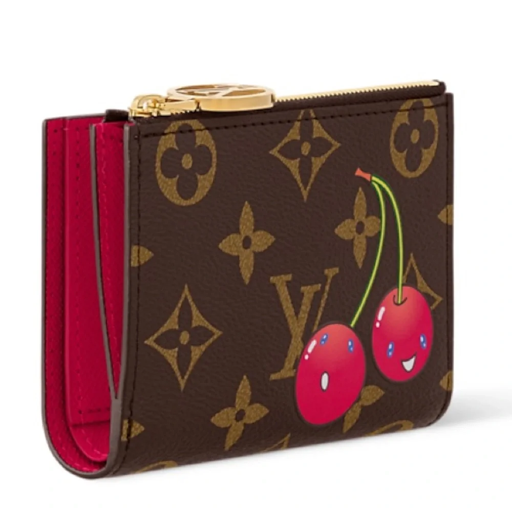 🍒BRANDNEW LIMITED Louis Vuitton x Murakami Monogram LV Cherry Lisa Wallet M13420